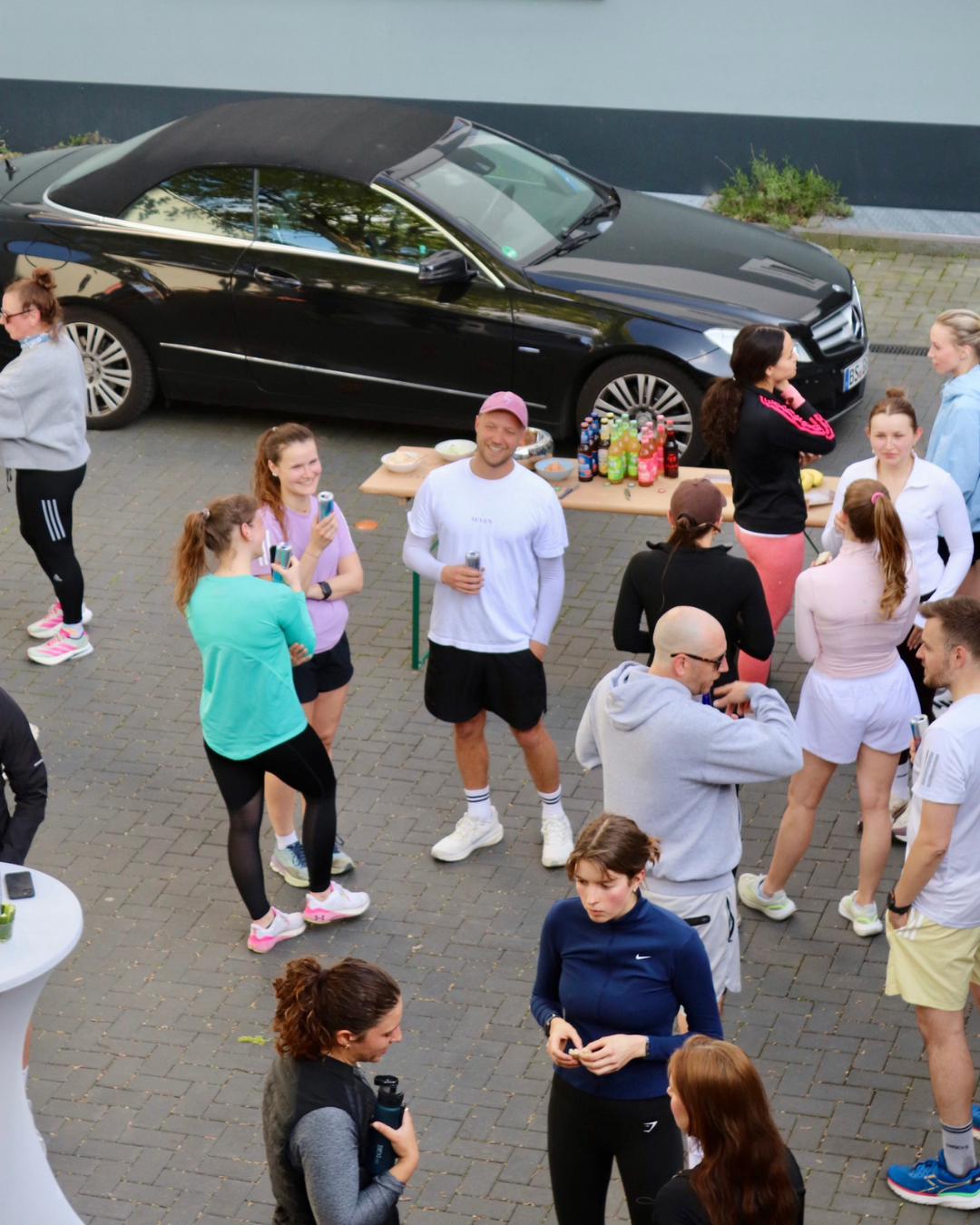 Community Stimmung beim SEVEN Running Club